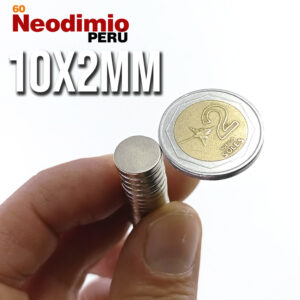 imanes de neodimio 10x2mm peru